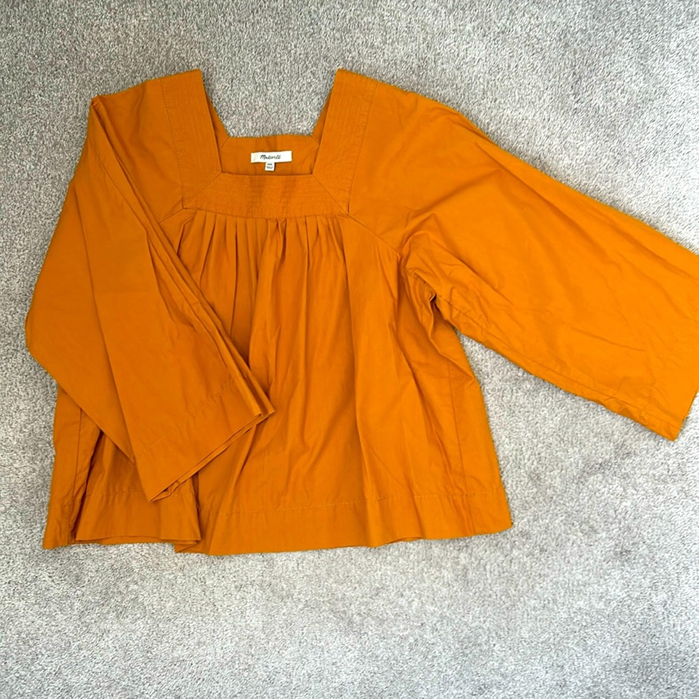 Madewell Women’s Pleated Top
